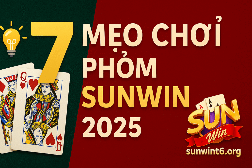 7 Mẹo Chơi Phỏm Sunwin 2025